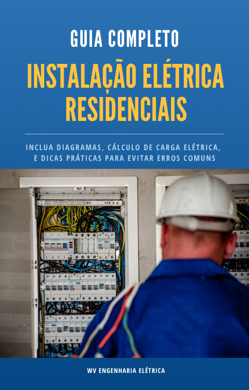 Capa do E-book Guia Completo de Instalação Elétrica Residencial